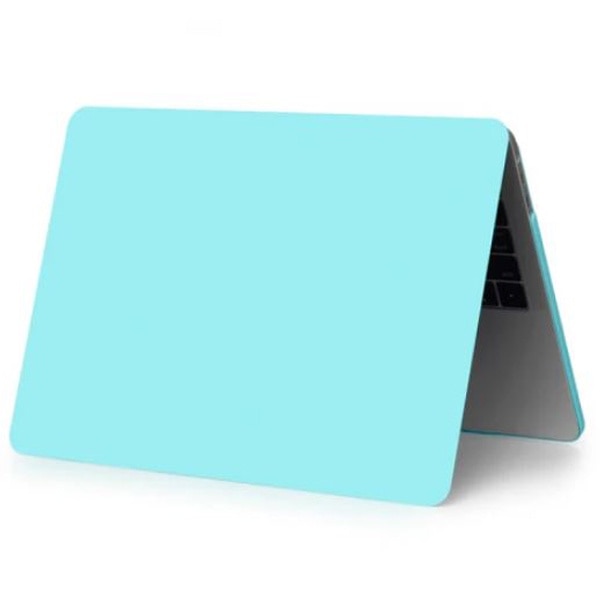 Carcasa de protectie, Compatibila cu Macbook Air 13.6 inch, Ultra-Slim, Turcoaz
