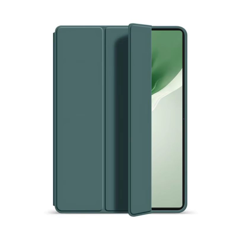 Husa Ultra Slim pentru Honor Magic Pad 2, 12.3" - Silicon TPU, Smart Cover - Verde Marin