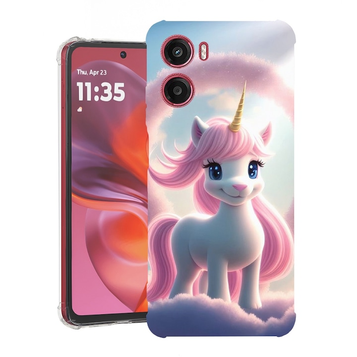 BestCase® Husa pentru Motorola Moto G05, Anti Shock 1.5MM, Magical Pattern, Protectie camera, ecran si colturi, 1926357 AS 1214