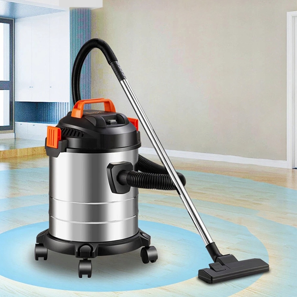 Aspirator multifunctional 2000W, 20L, 18kPa, cu functie de suflare, inox, cablu 6m