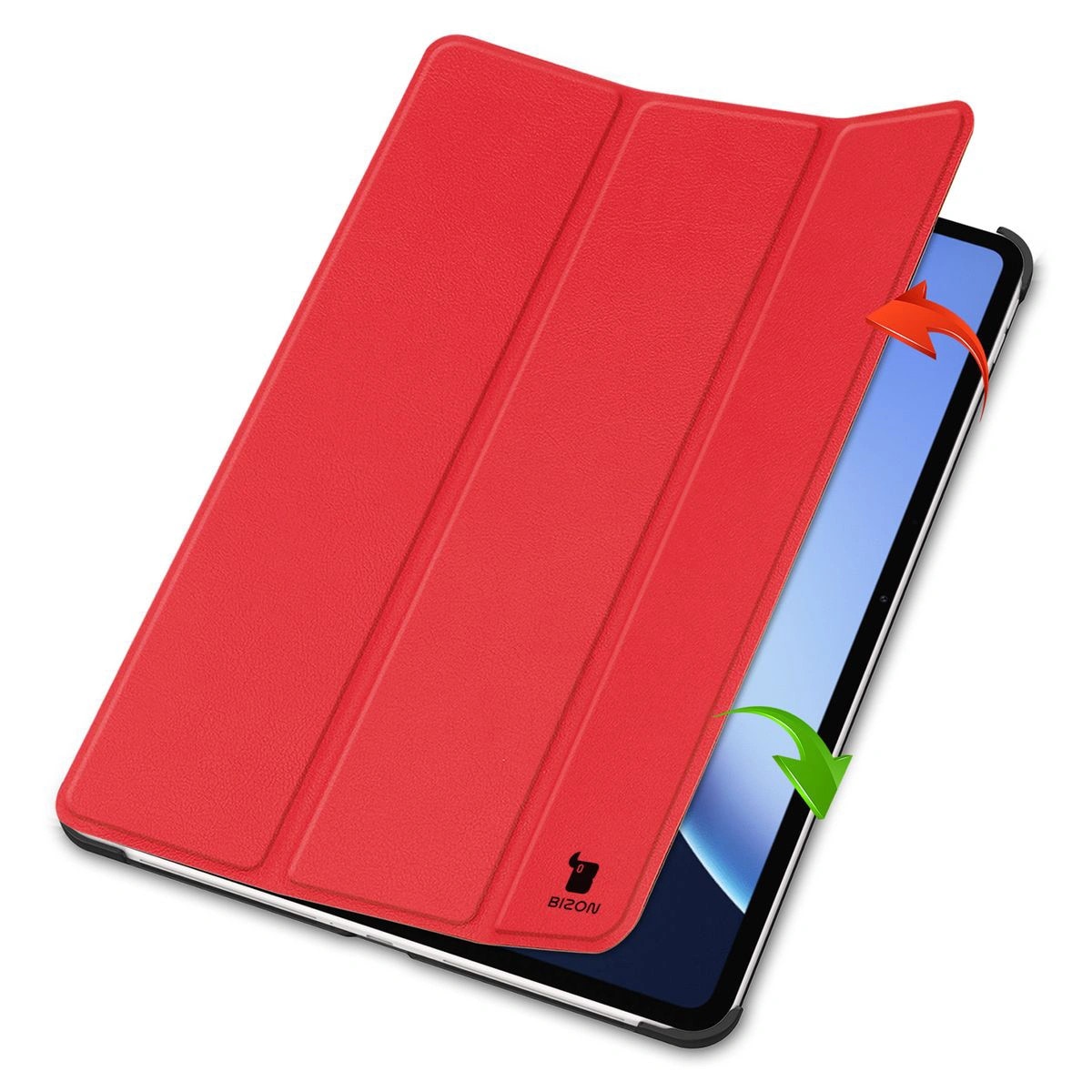 Husa tableta Bizon, pentru OnePlus Pad 3 / 2 Pro / OPPO Pad 4 / 4 Pro, rosu
