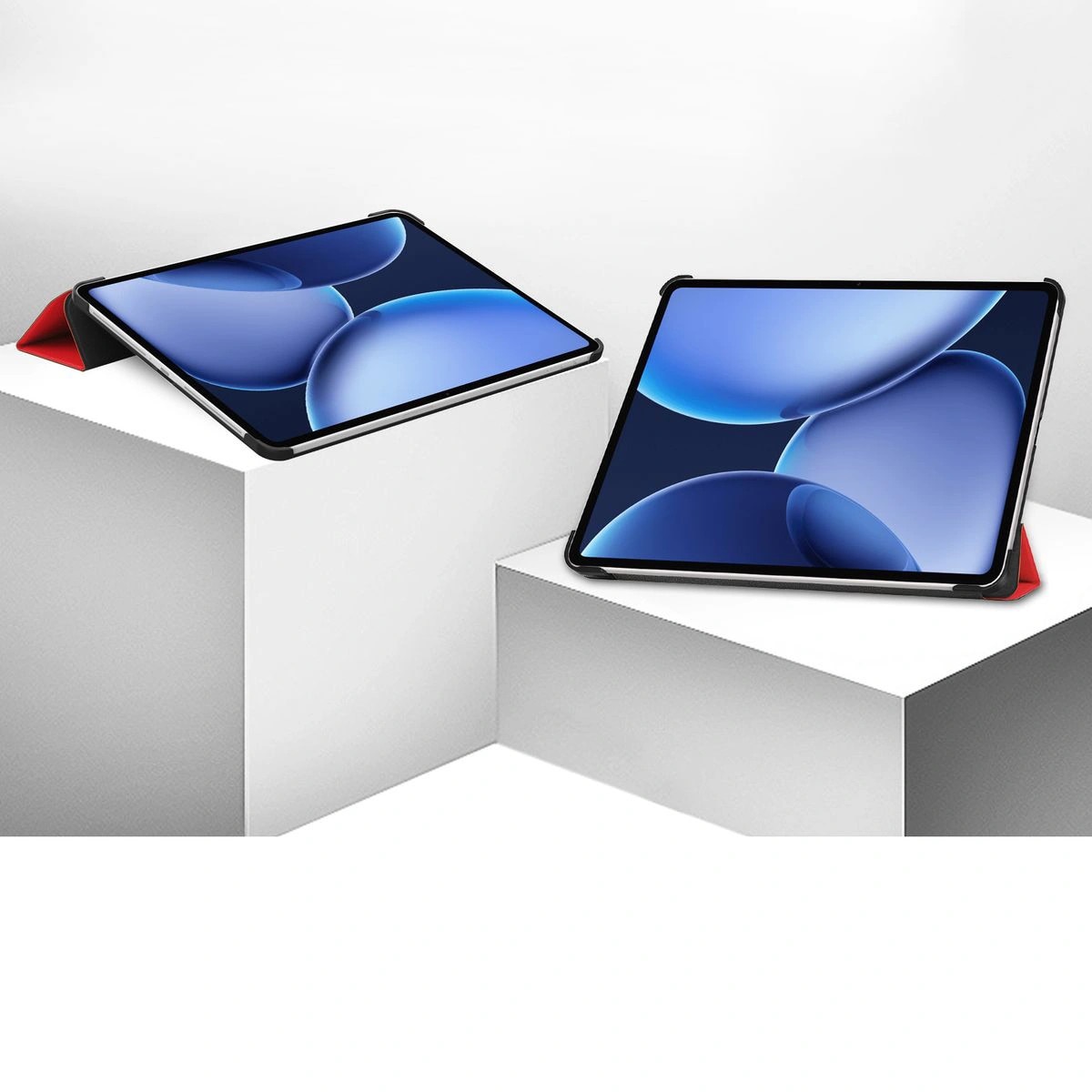 Husa tableta Bizon, pentru OnePlus Pad 3 / 2 Pro / OPPO Pad 4 / 4 Pro, rosu