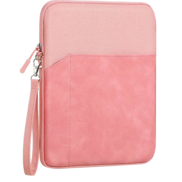 Husa moale EtuiTab pentru tablete pana la 11,6", impermeabila, roz, dimensiuni 27x20,5x2cm