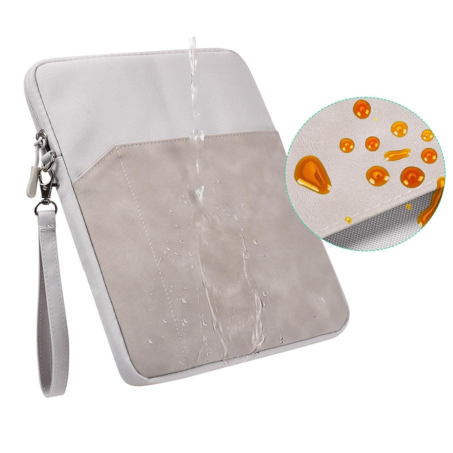 Husa moale EtuiTab pentru tablete pana la 11,6", impermeabila, roz, dimensiuni 27x20,5x2cm