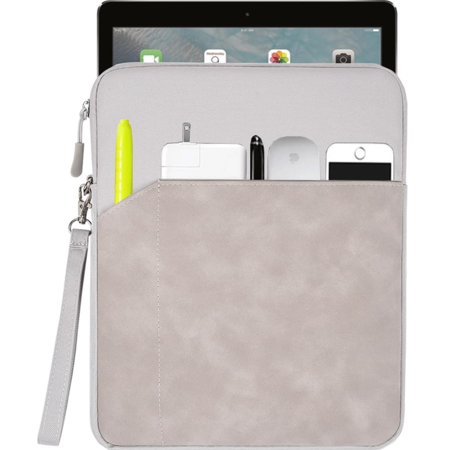 Husa moale EtuiTab pentru tablete pana la 11,6", impermeabila, roz, dimensiuni 27x20,5x2cm