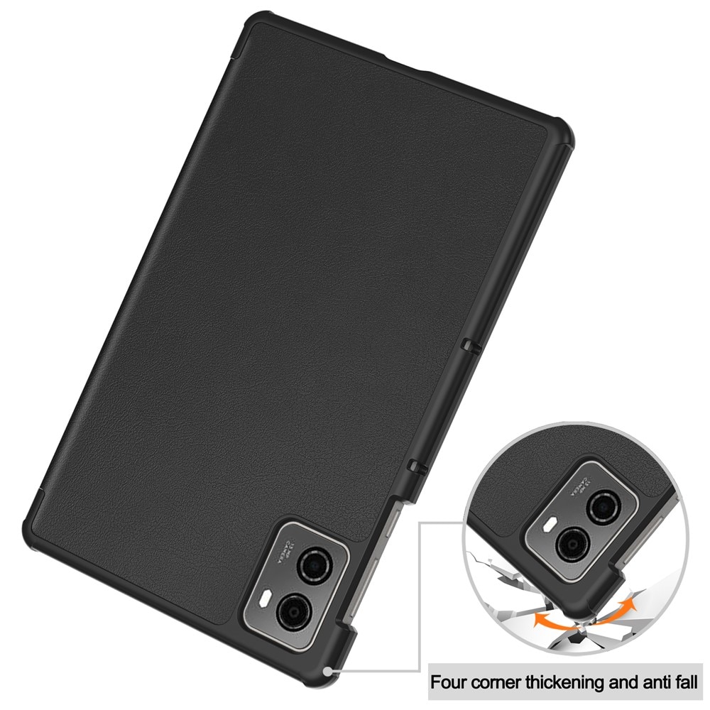 Husa tableta pentru Lenovo Legion Tab Gen 3, SKYDDAR INNOVATION, cu suport Multi-Unghi si functie Sleep/Wake, FoldPro, Negru, set cu sticker