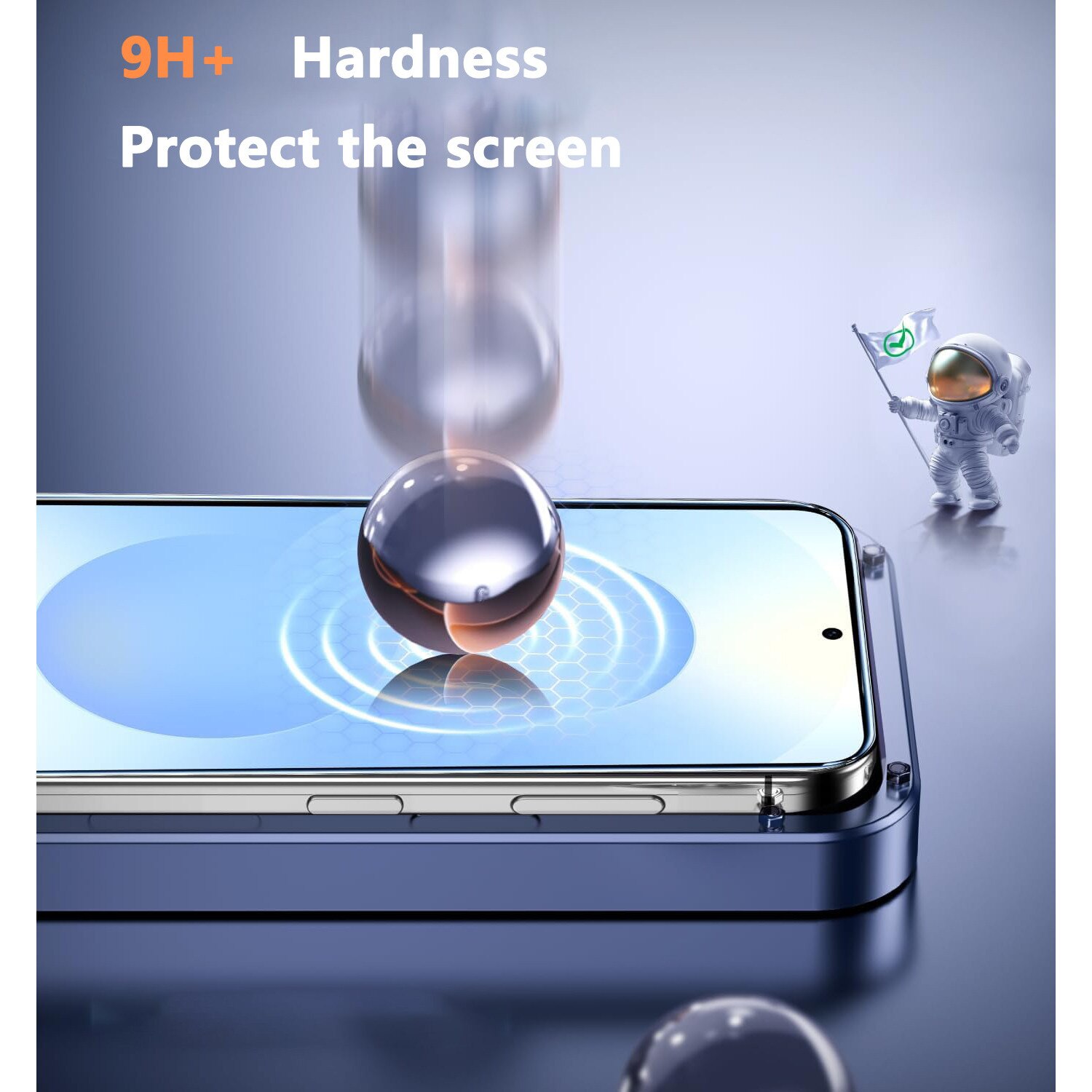 Folie sticla protectie telefon, pentru Samsung Galaxy S24 Ultra, Privacy, Full Cover, Anti Zgarieturi, Anti-amprenta, Nu se va lipi stramb, Vine cu un dispozitiv simplu de instalare pentru o pozitionare precisa