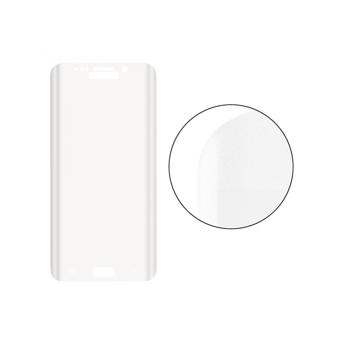Sticla securizata protectie ecran curbata 0,2 mm pentru Samsung Galaxy S6 Edge G925