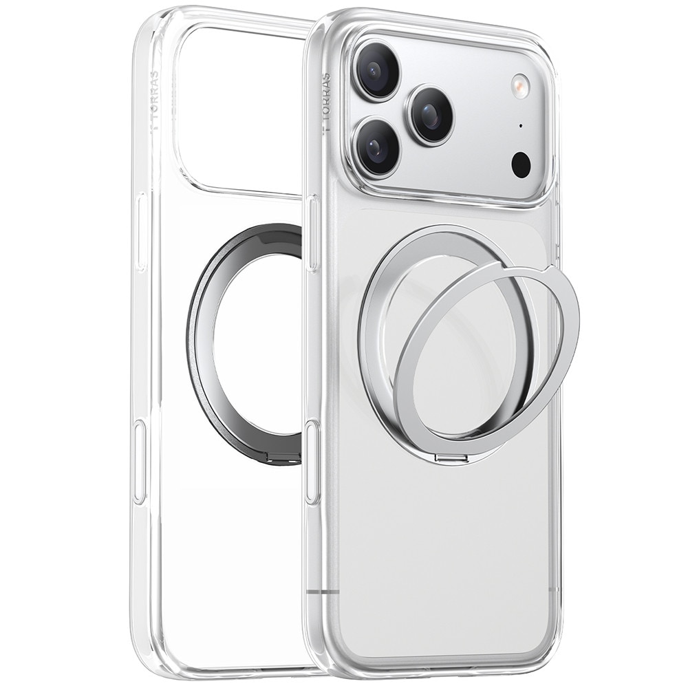 Husa pentru iPhone 17 Pro Max - Torras Ostand Pro MagSafe Series - Clear