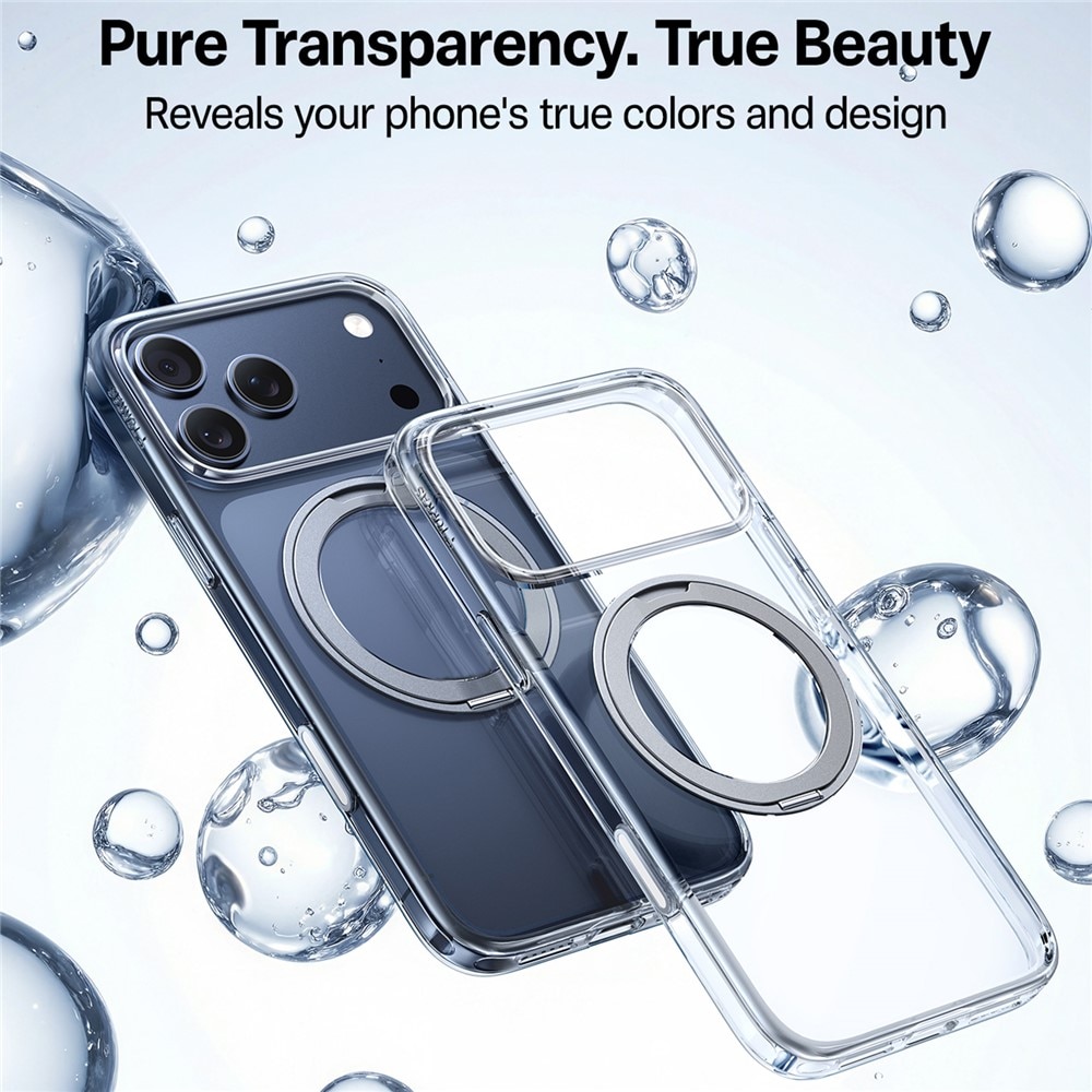 Husa pentru iPhone 17 Pro Max - Torras Ostand Pro MagSafe Series - Clear