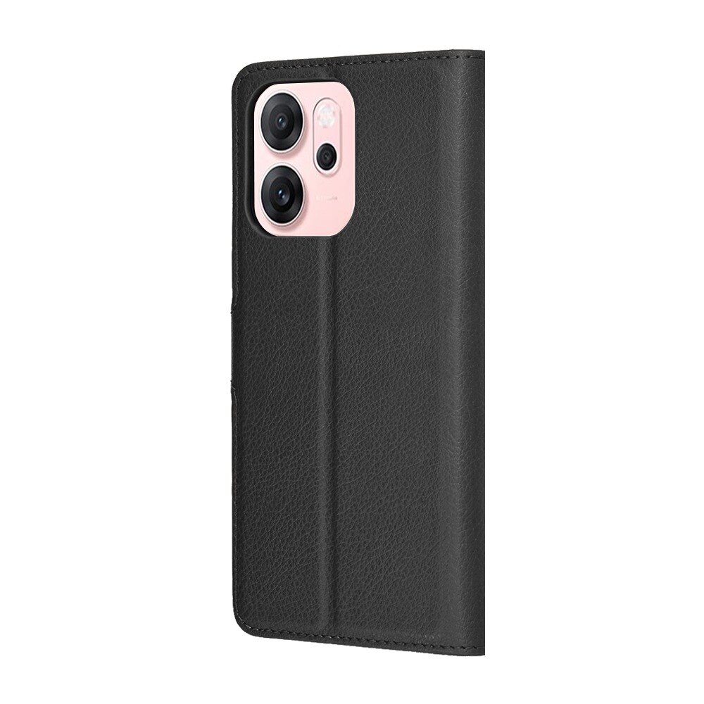 Husa pentru Oppo Reno 14 F / Reno 14 FS 5G Tip Carte, Leather Folio, Functie de Stand, Calitate Premium, Antisoc, Protectie Sporita, Negru