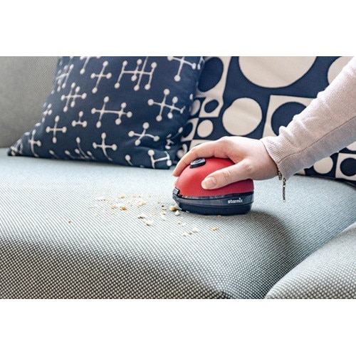 Aspirator mini Starmix, fara fir, compact, usor de utilizat, rosu
