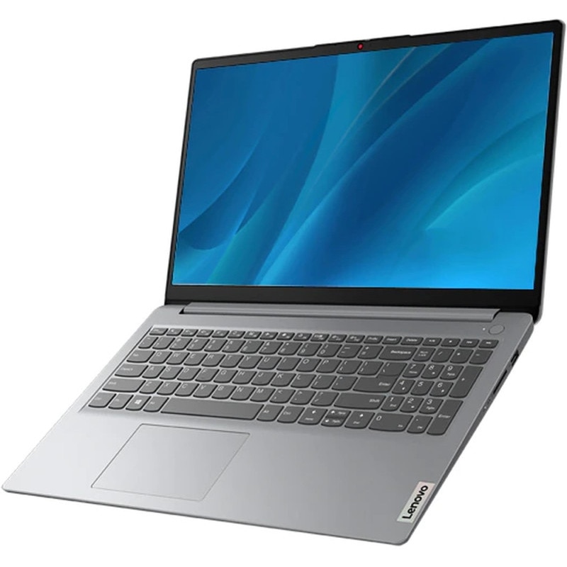 Laptop Lenovo IdeaPad 1 cu procesor Intel® Celeron® Processor N4020, dual core, 15.6", HD, 8GB DDR4, 1TB SSD, Intel® UHD Graphics 600, No OS, Cloud Grey