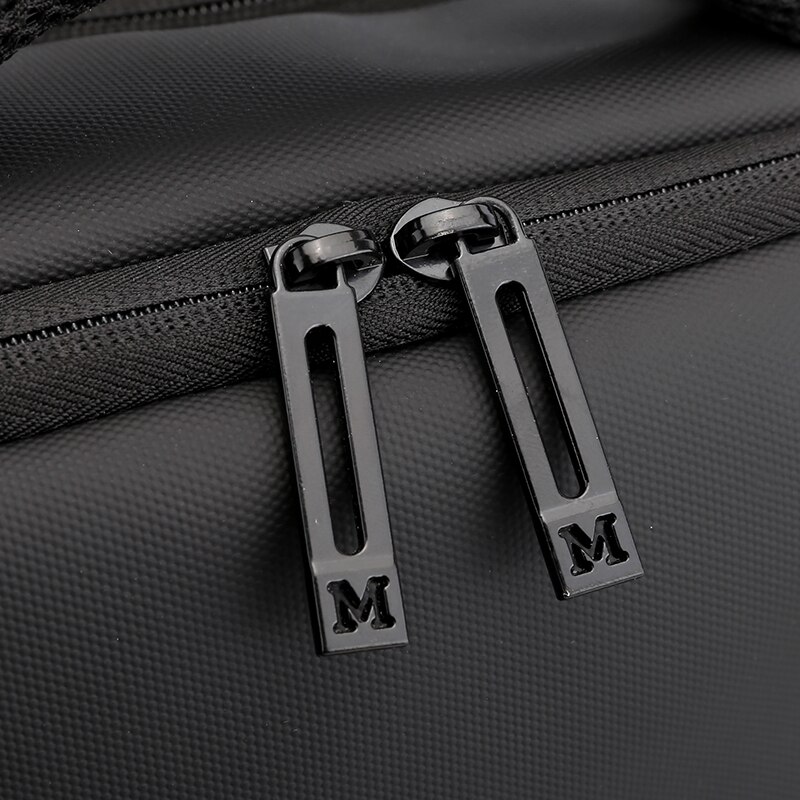 Rucsac extensibil Mercaton, compatibil cu laptop-uri pana la 17.3″, Port USB, Waterproof, Travel Size, Negru