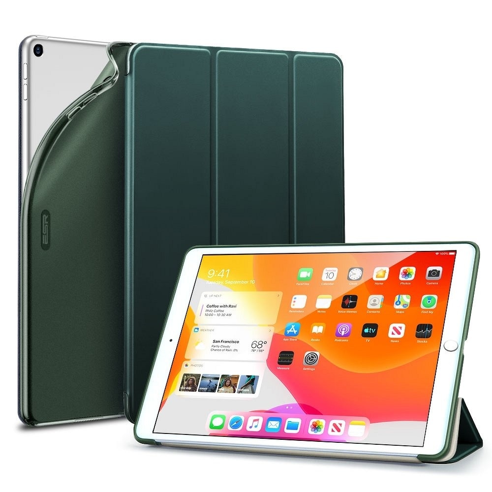 Husa Esr Rebound Smartcase Ipad 7/8 2019/2020 Verde Pine