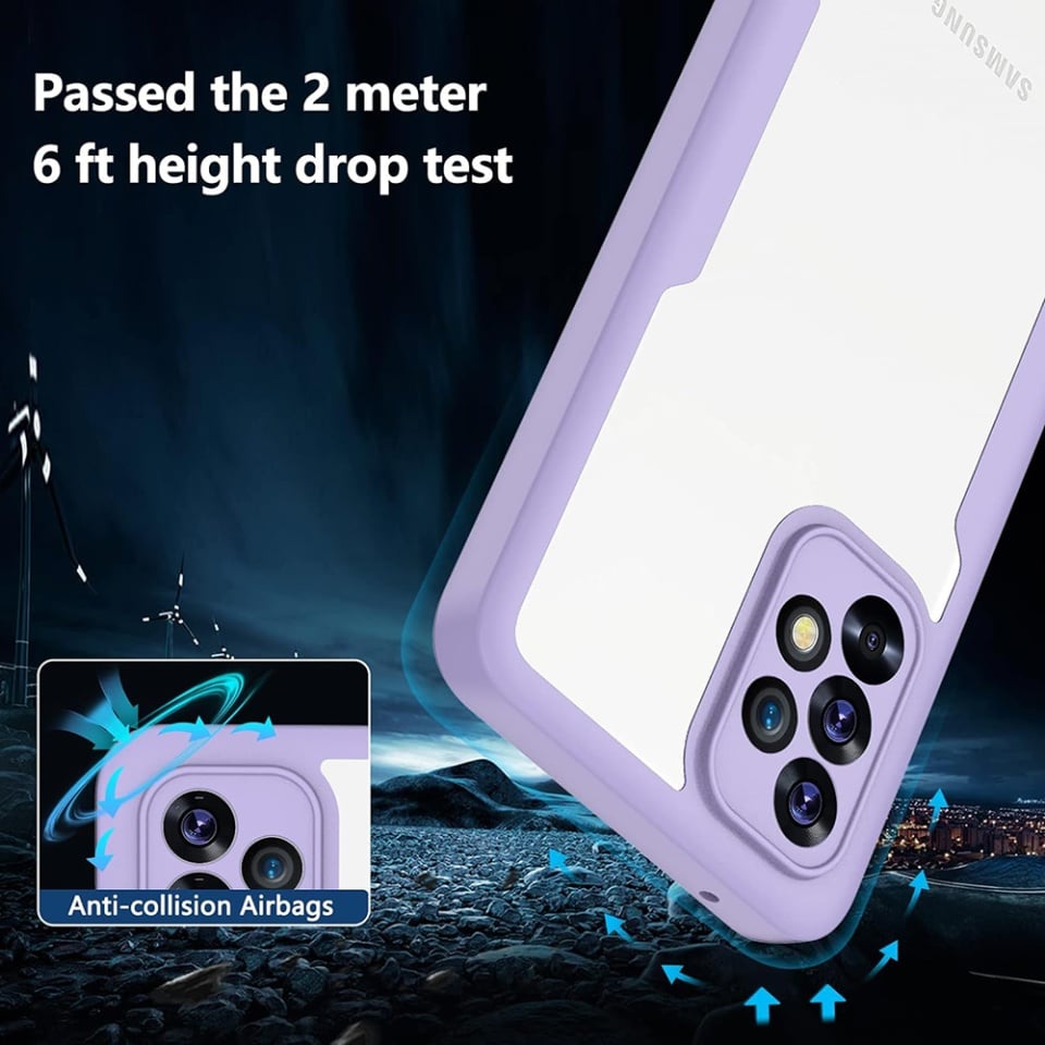 Husa + Folie pentru Xiaomi Redmi Note 13 Pro+ 5G, SKYDDAR INNOVATION, [Pachet 360°] ColorVerse, set cu sticker, Negru