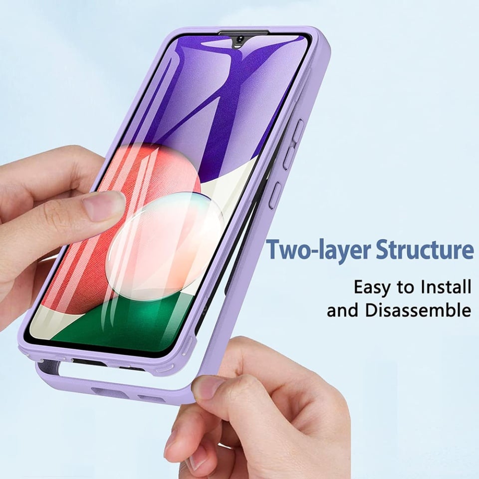 Husa + Folie pentru Xiaomi Redmi Note 13 Pro+ 5G, SKYDDAR INNOVATION, [Pachet 360°] ColorVerse, set cu sticker, Negru