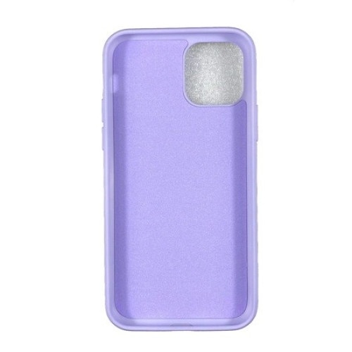Husa protectie Flippy compatibila cu Apple iPhone 11 Pro Liquid Silicone Case Mov