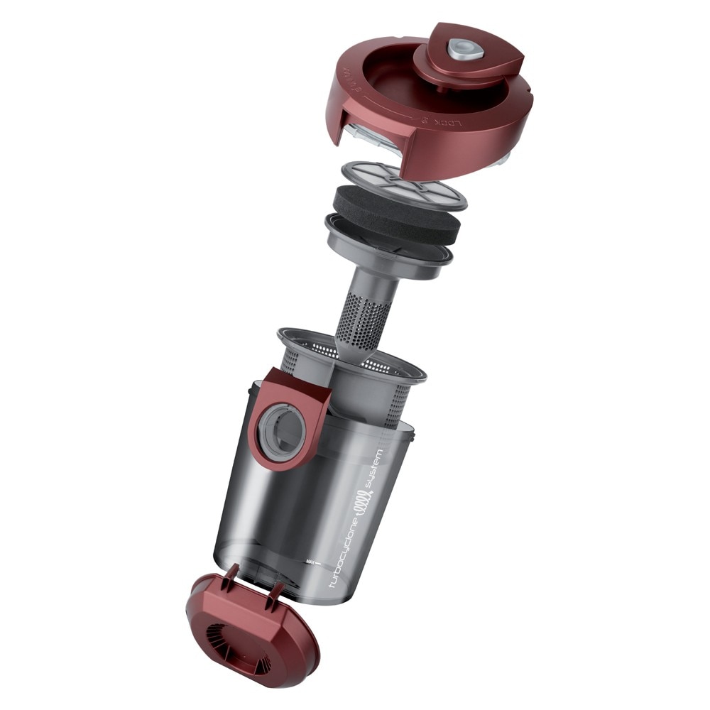 Aspirator Albatros Rebel 80 Eco, ciclonic, fara sac, aspirare uscata, filtru Hepa, 4 l, 800 W