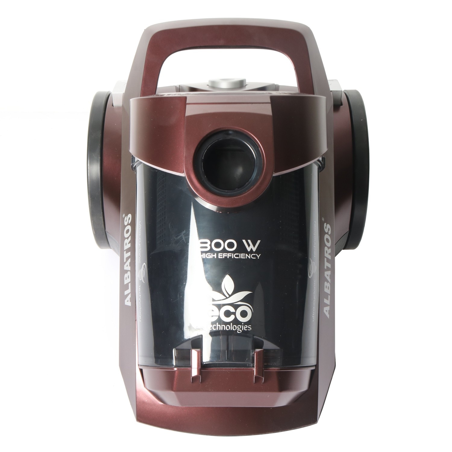 Aspirator Albatros Rebel 80 Eco, ciclonic, fara sac, aspirare uscata, filtru Hepa, 4 l, 800 W