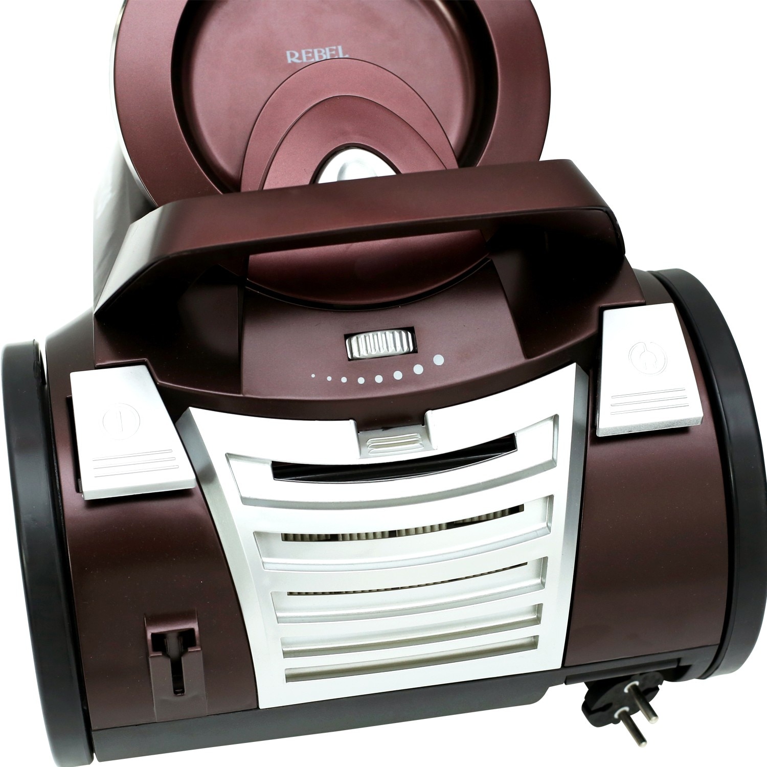 Aspirator Albatros Rebel 80 Eco, ciclonic, fara sac, aspirare uscata, filtru Hepa, 4 l, 800 W
