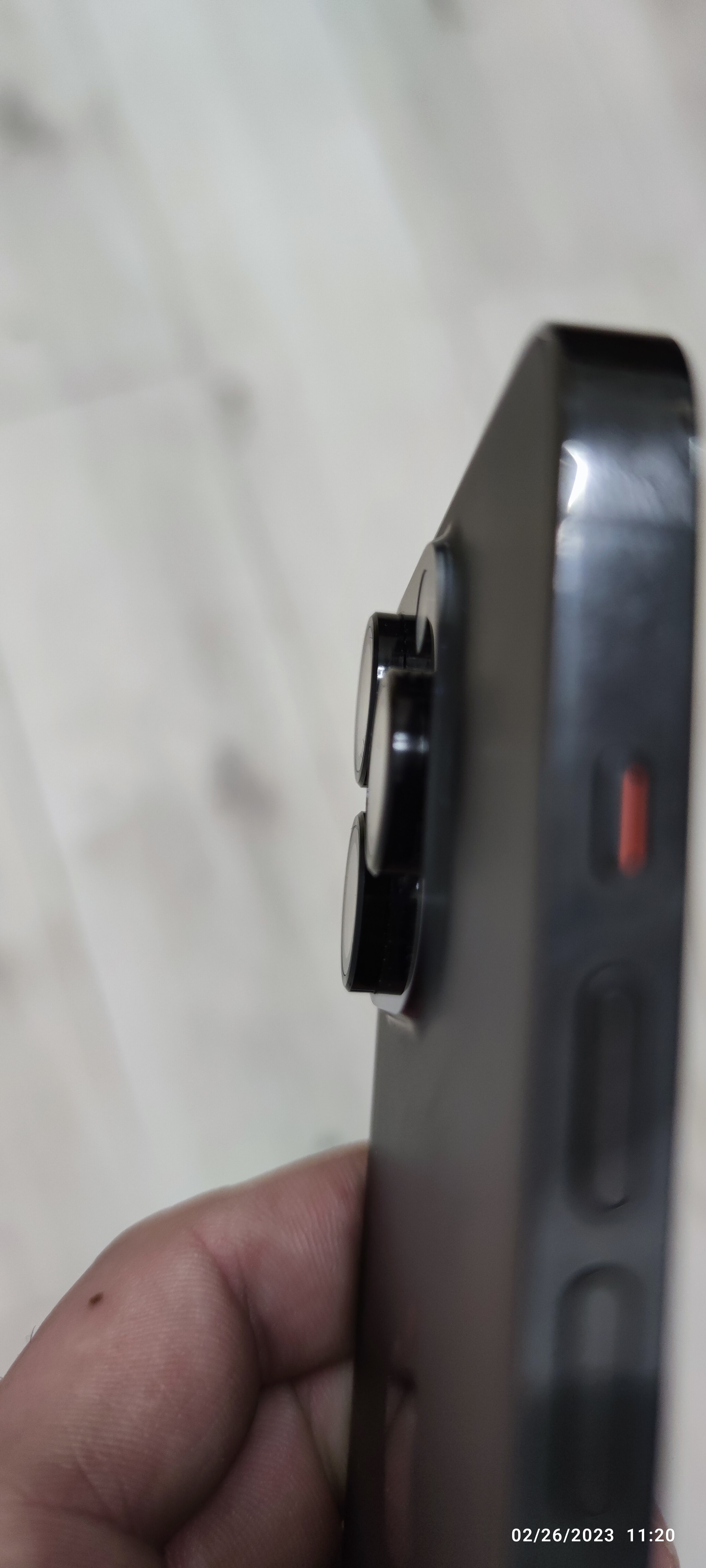 Folie de protectie camera Hofi Camring Pro+ pentru Apple iPhone 14 Pro/14 Pro Max Negru