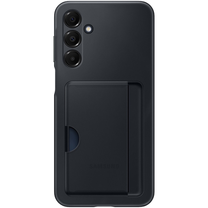 Husa de protectie Samsung Card Slot Case pentru Galaxy A16 5G, Black