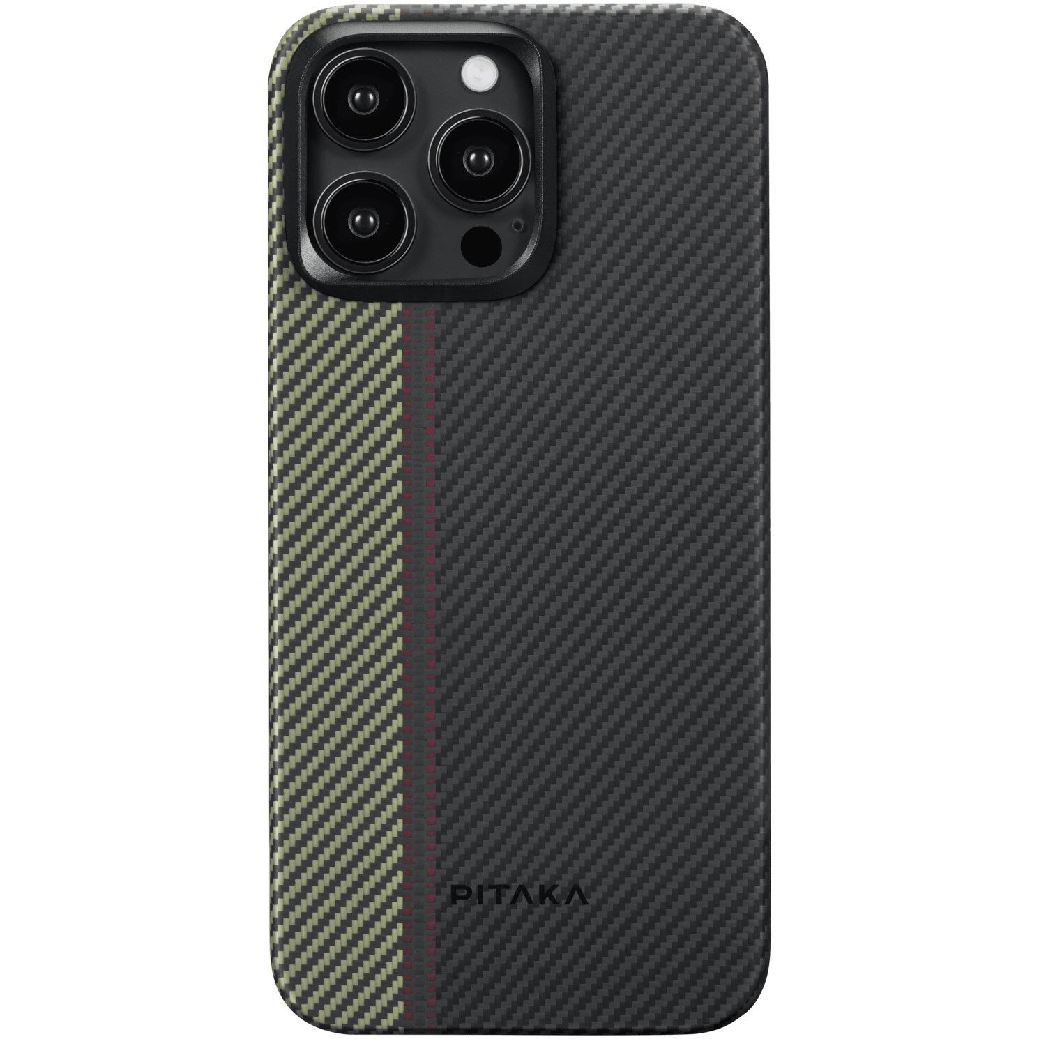 Husa de protectie Pitaka MagEZ 4, Aramida 600D, pentru iPhone 15 Pro, compatibila MagSafe, Overture
