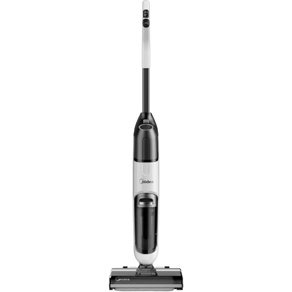 Aspirator fara fir, Midea, MWD-X6, functie de spalare, 120 W, alb/negru