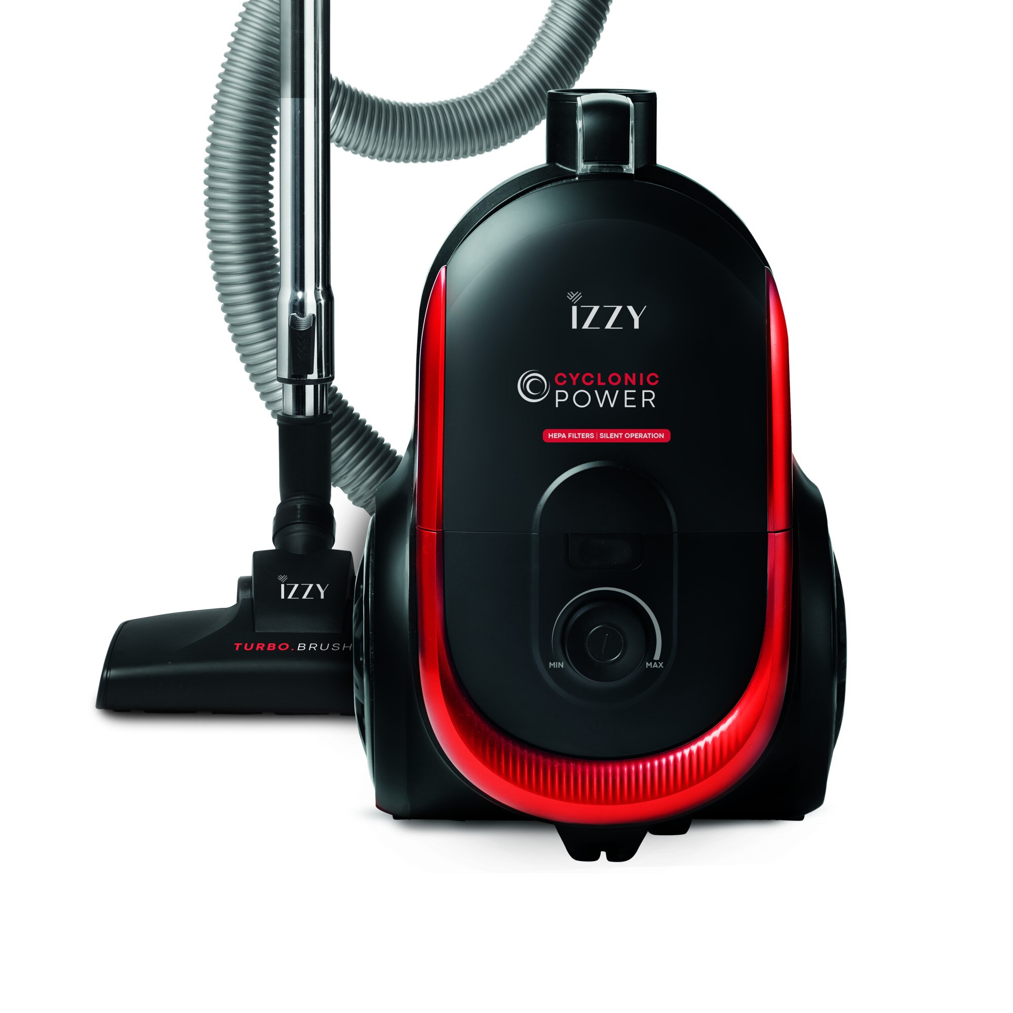 Aspirator ciclonica de vid, Izzy, Cyclonic Power IZ-4103, Capacitate cos de gunoi de 3Lt, filtre HEPA lavabile