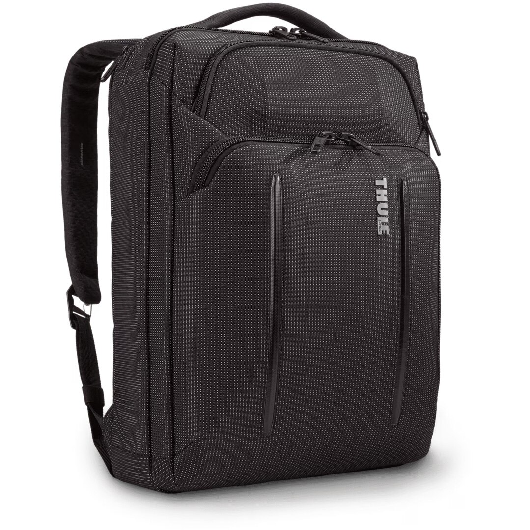 Rucsac / Geanta Thule Crossover 2, Geanta convertibila in Rucsac pentru notebook de max. 15.6 inch, 2 compartiment, buzunar frontal x 2, buzunar lateral x 2, waterproof, nylon, negru