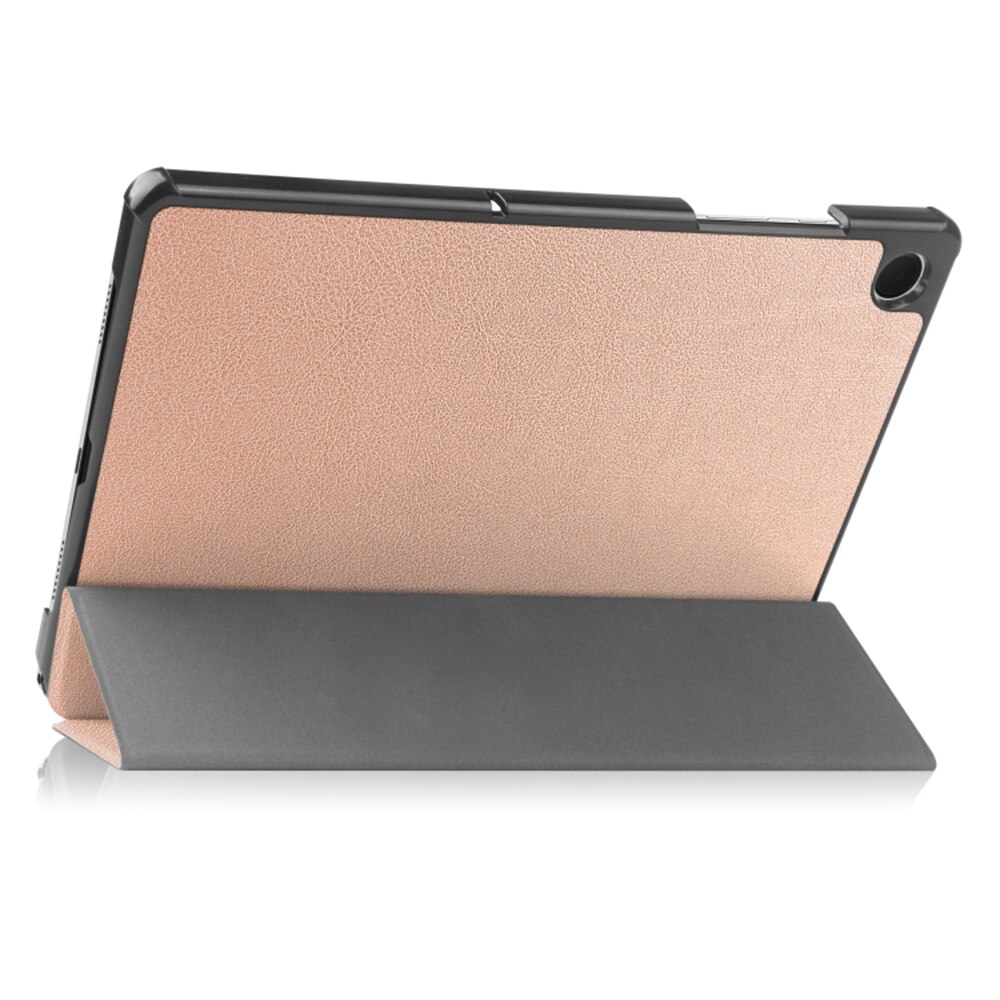 Husa Samsung Galaxy Tab A9 8.7 inch UltraSlim de tip stand functie sleep/wake-up Aiyando, rose gold