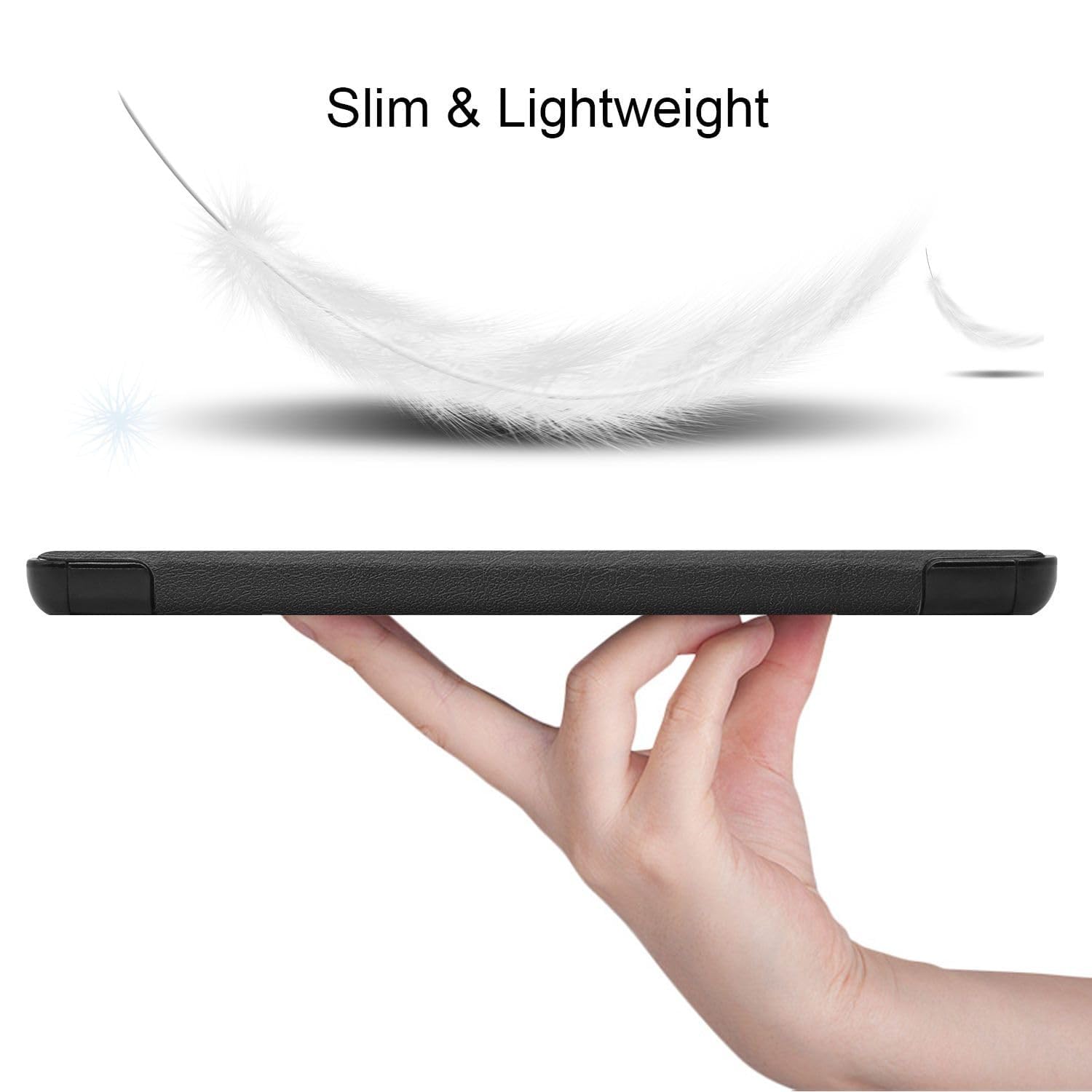 Husa pentru Samsung Galaxy Tab A11 Plus Soft Shell cu functie wake-up/sleep si compartiment pentru stylus, tip stand - mov