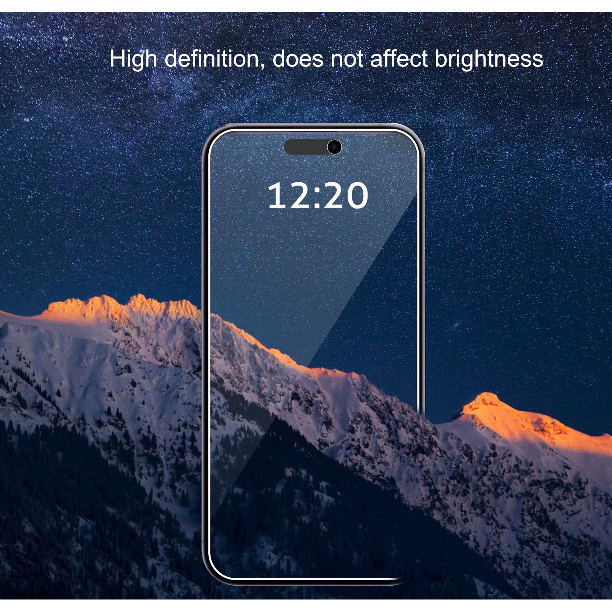 Set 2 Folie Protectie Privacy compatibila cu iPhone15, Sticla Templata 9H+, Claritate Super HD, Tratament Electronic Oleofobic si Anti Amprente