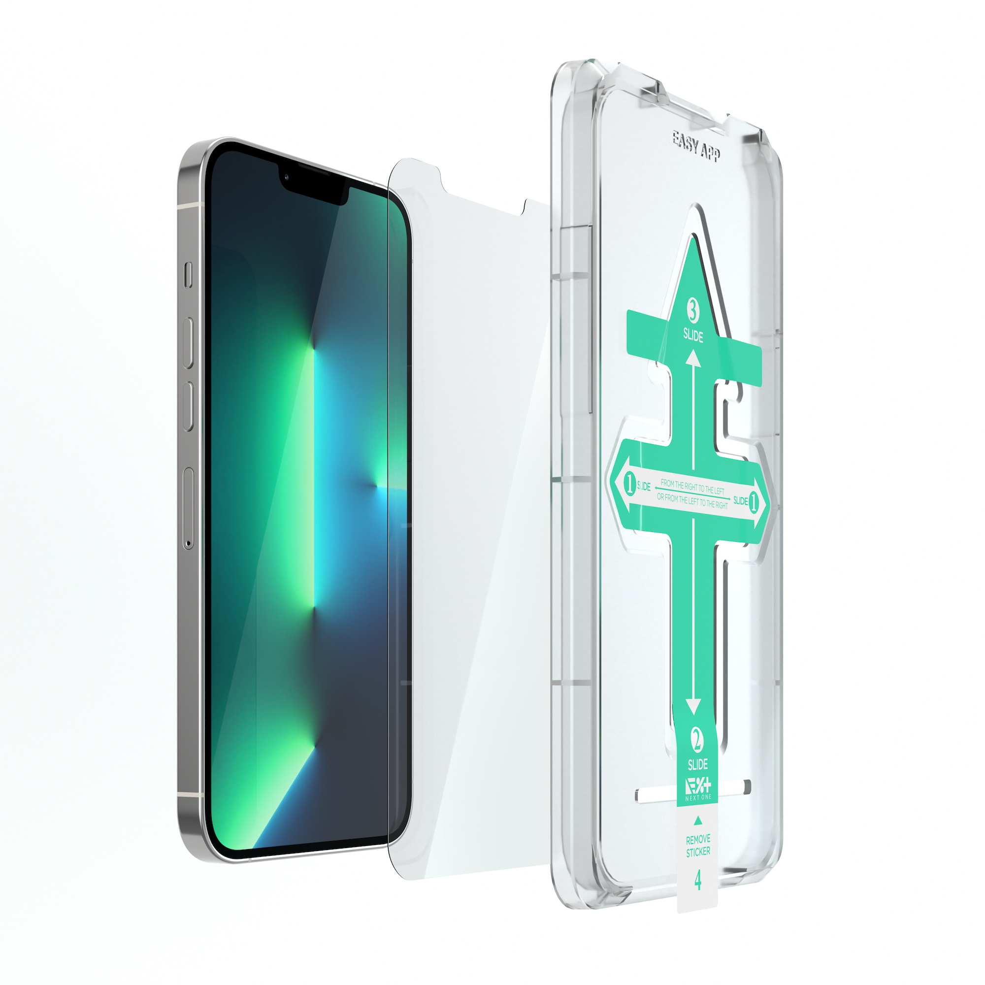 Folie de protectie Next One, Screen Protector Tempered glass pentru iPhone 13 Mini