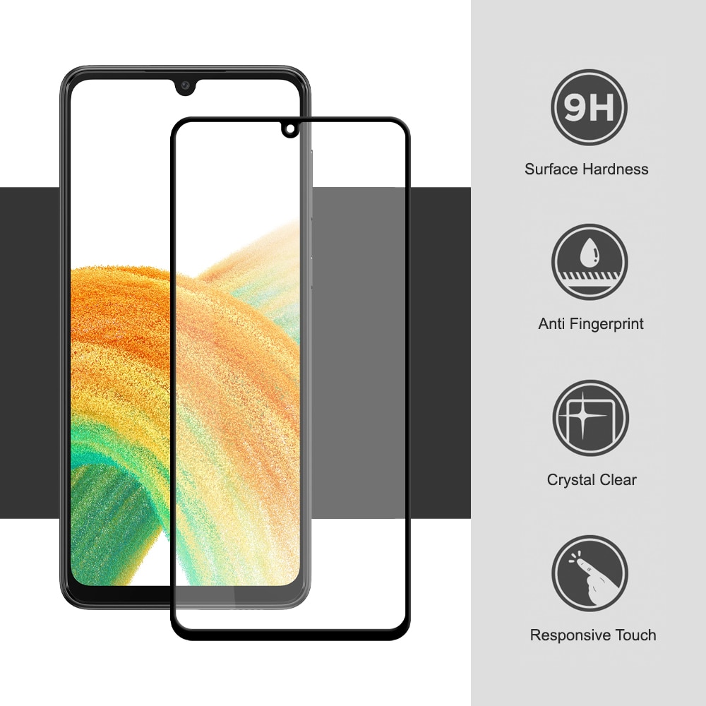 Folie Sticla Premium 3D, compatibila cu Honor Magic 7 Pro, Full Cover, Full Glue, Negru