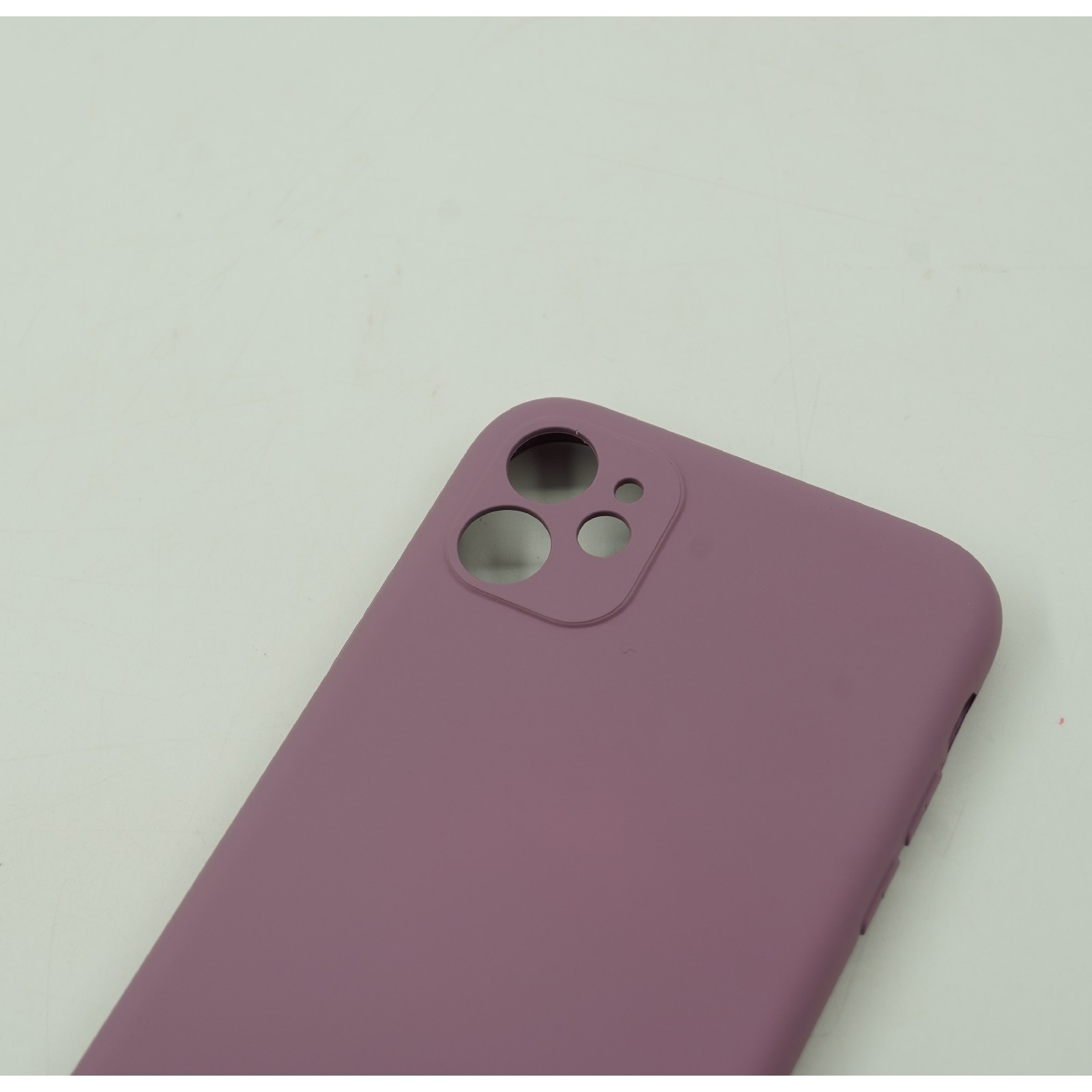 Husa protectie Flippy compatibila cu Samsung A71 4G Liquid Silicone Case Mov