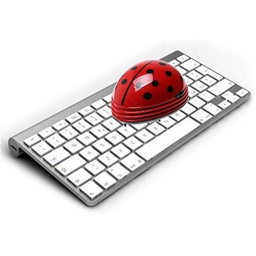 Aspirator desktop mini portabil, design cartoon, multicolor