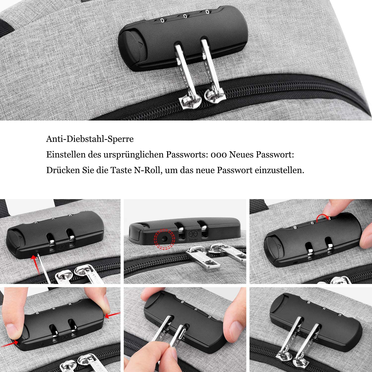 Voyager versatil, rucsac pentru laptop de calatorie cu transport pentru laptop de afaceri, tesaturi moi, respirabile pentru o manevrare delicata, material durabil pentru utilizare prelungita, design antifurt pentru securitate sporita