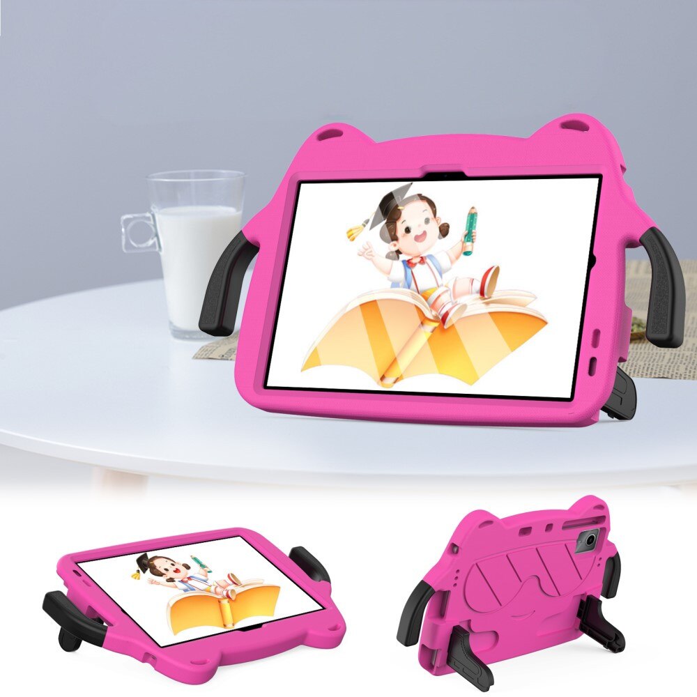 Husa tablete copii XGSM, cu maner, roz, pentru Xiaomi Redmi Pad SE/Huawei MatePad 11 2021/DOOGEE T30 Pro/Lenovo Tab M11