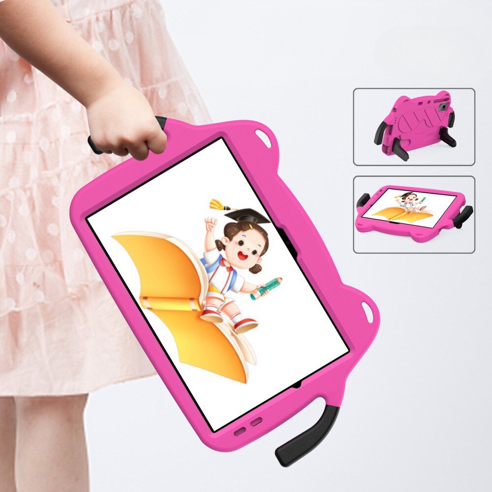Husa tablete copii XGSM, cu maner, roz, pentru Xiaomi Redmi Pad SE/Huawei MatePad 11 2021/DOOGEE T30 Pro/Lenovo Tab M11