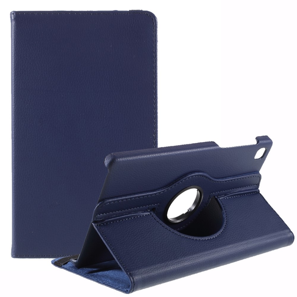 Husa tableta XGSM pentru Samsung Galaxy Tab A7 Lite 8.7, Rotativa 360, Granat, Functie Stand