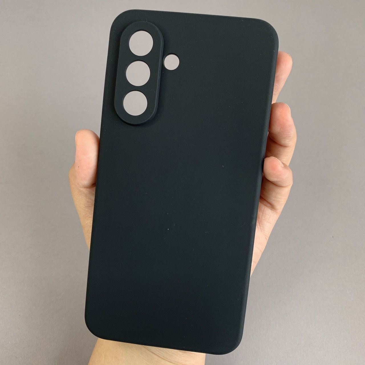Husa telefon compatibila cu Samsung Galaxy A36, Anti-Soc, Protectie camera, Microfibra interior ( catifea ), Margini Ridicate pentru Protectia Ecranului, Negru