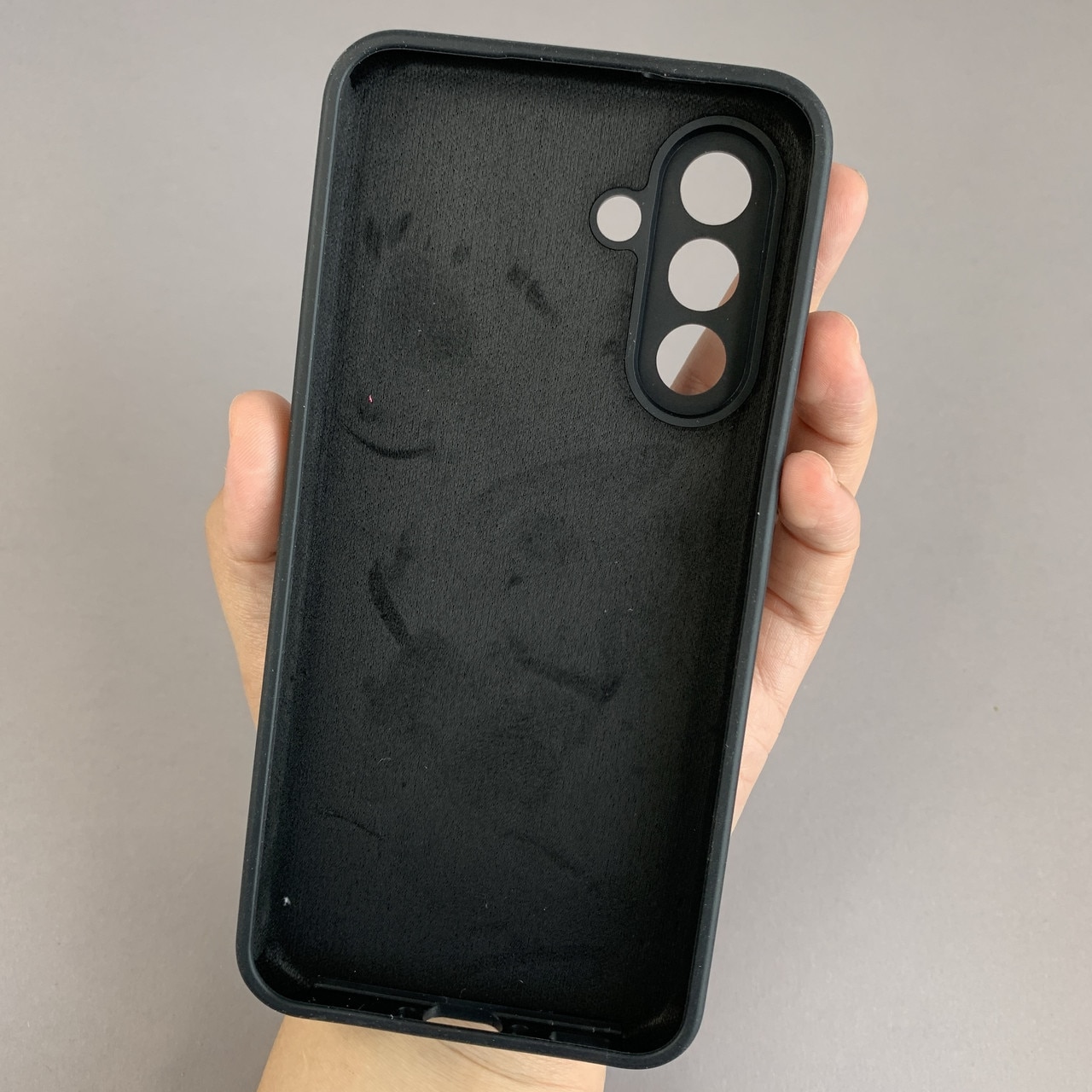 Husa telefon compatibila cu Samsung Galaxy A36, Anti-Soc, Protectie camera, Microfibra interior ( catifea ), Margini Ridicate pentru Protectia Ecranului, Negru