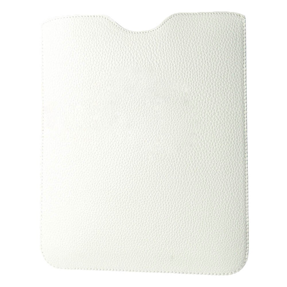 Husa universala tableta, Compatibila cu tablete de 9.7 inch, Tip plic, Confortabila, Piele ecologica, Alb