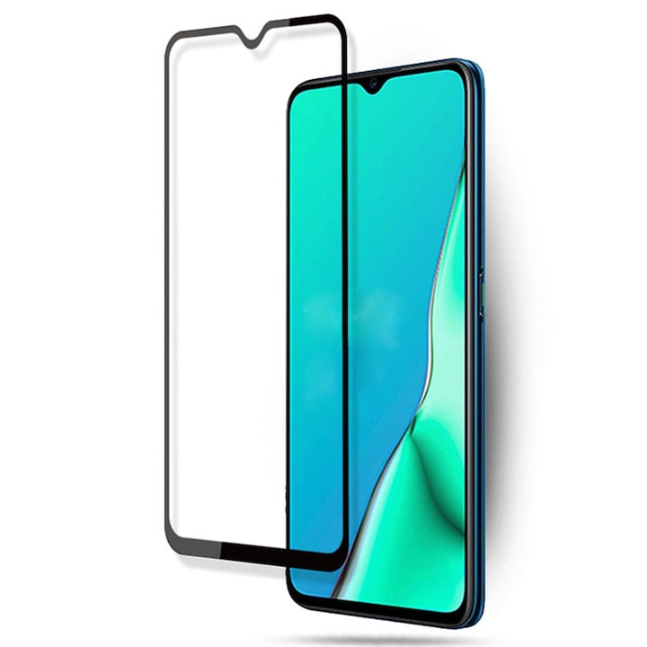 Folie de sticla securizata compatibila cu Samsung Galaxy A32 5G, Negru