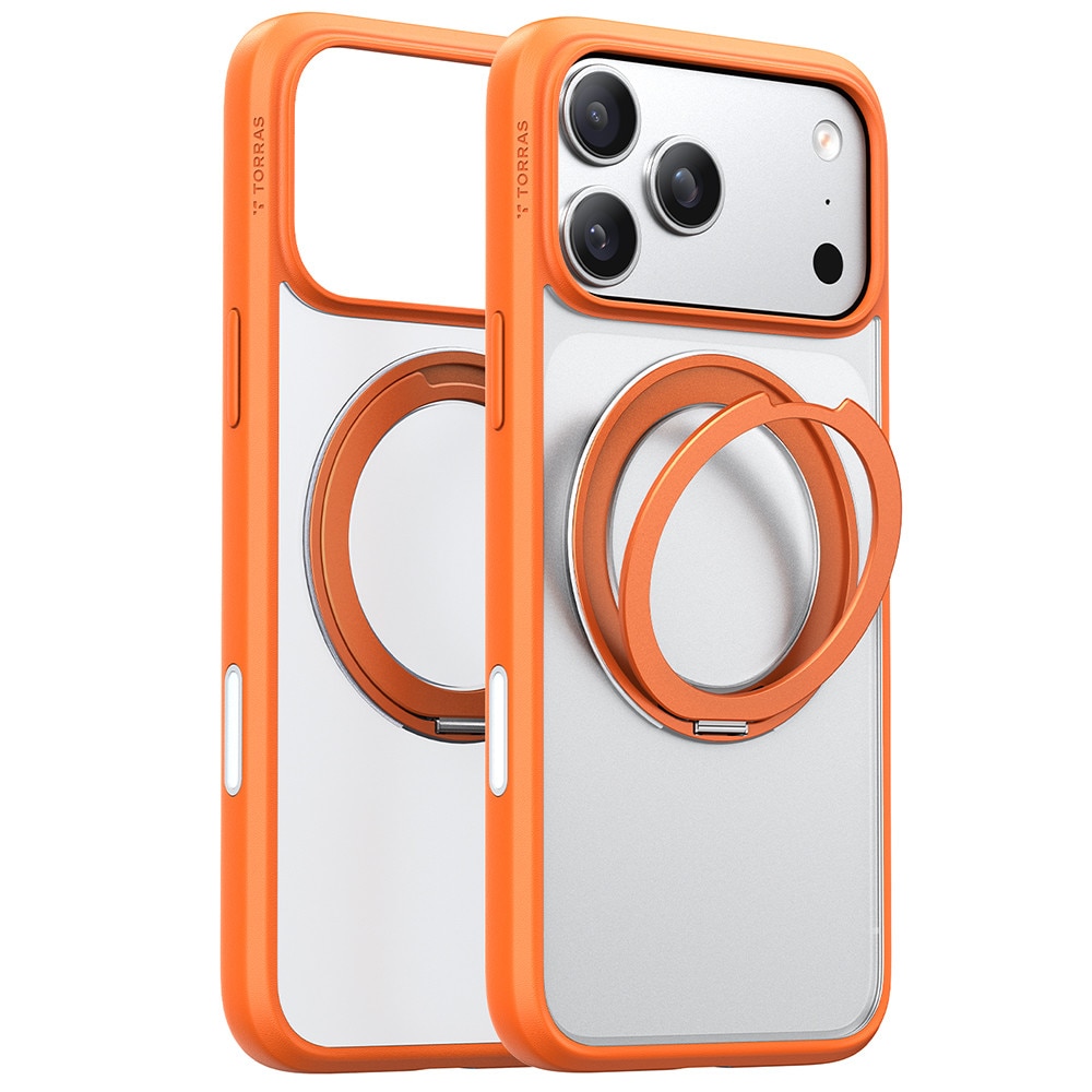 Husa pentru iPhone 17 Pro - Torras Ostand Pro MagSafe Series - Orange