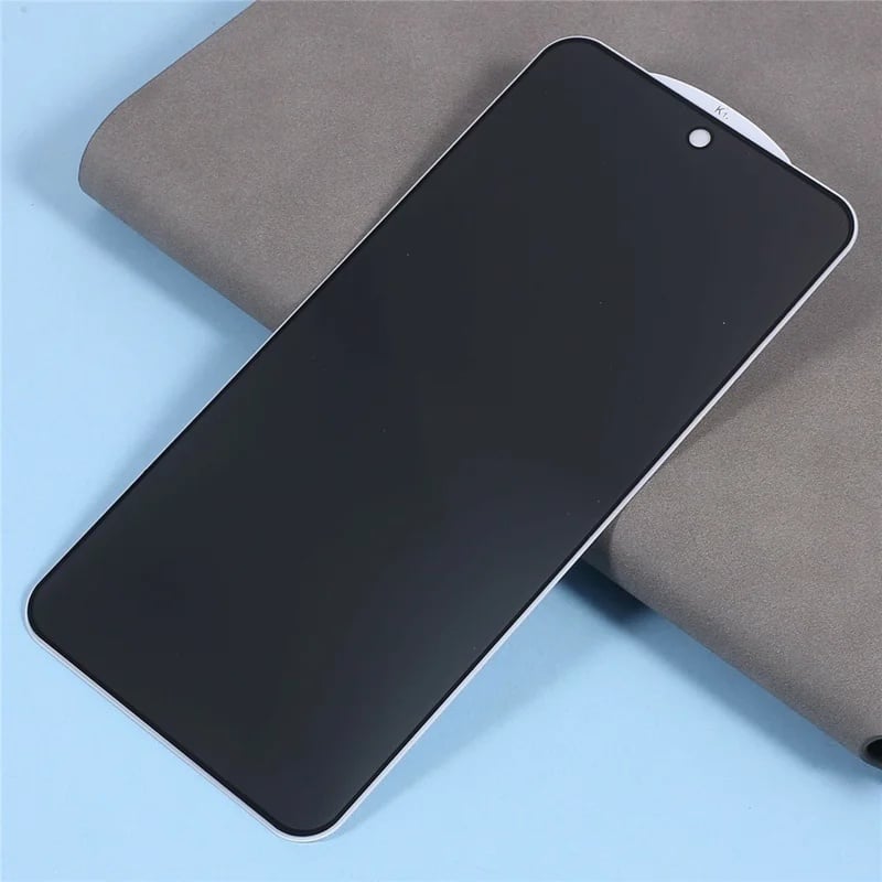 Folie pentru Honor Magic8 Lite, Anti-spy Ultra HD, Protectie 9H, Montare Simpla, 111D, set cu sticker, Privacy