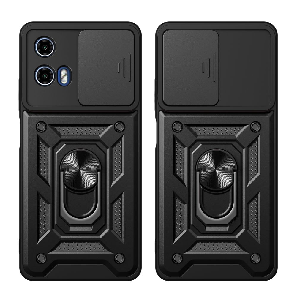 Carcasa TECH-PROTECT Cam Shield Pro compatibila cu Motorola Moto G04 / G24 / G24 Power Black