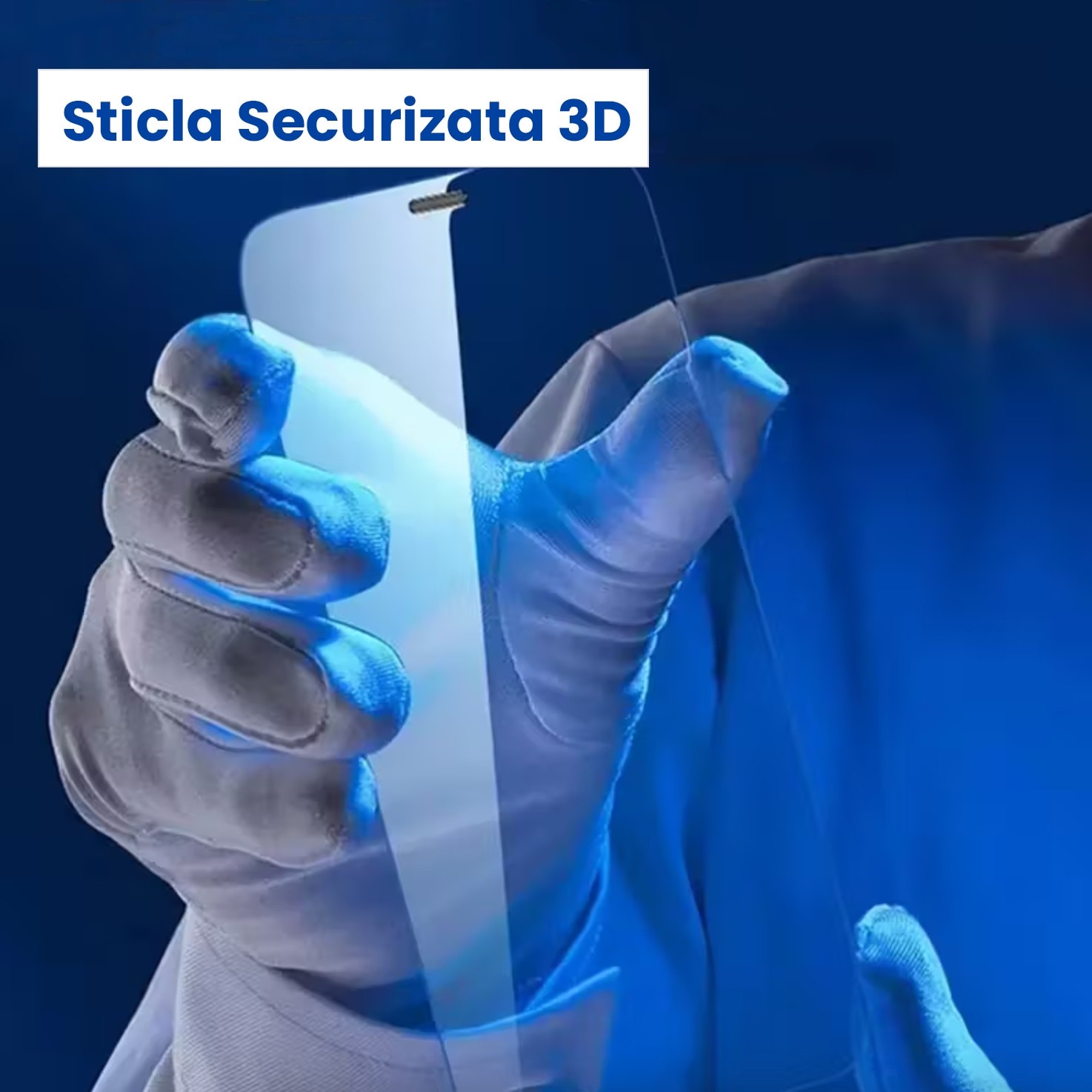 Folie Securizata pentru Xiaomi 14T, Flippy, Sticla Securizata 3D, High Definition Ultra Clear 2.5 HD, Margini Arc, 0.3 mm, Anti Zgirieturi, Anti bule, Transparenta